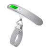 Bascula o balanza digital portatil para equipaje en acero inoxidable