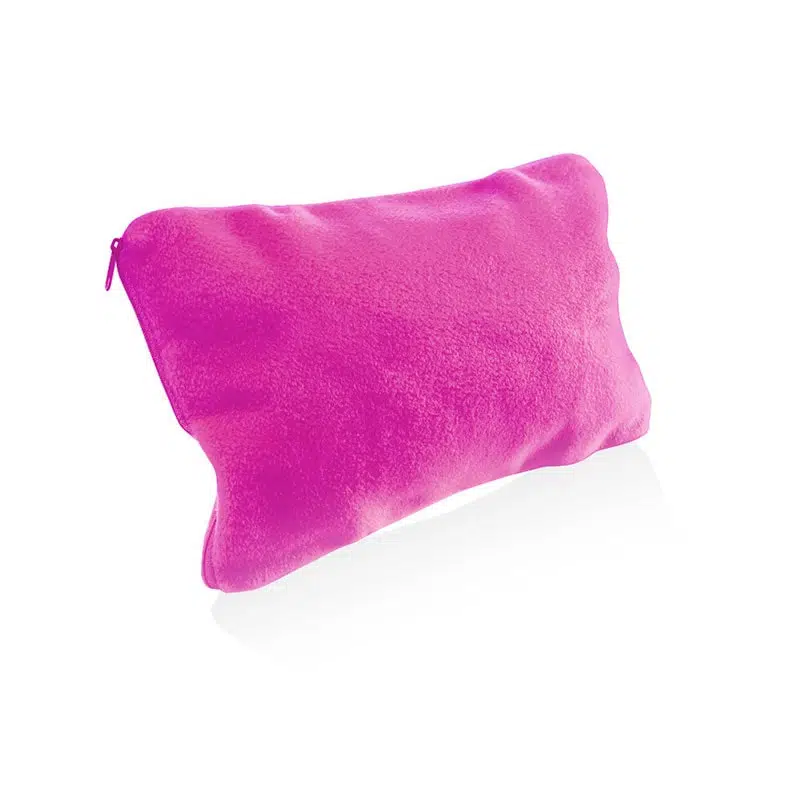 Almohada inflable rosada